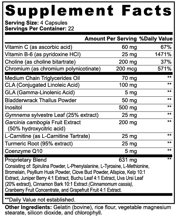 Super Fat Burner with MCT | 90 Capsules